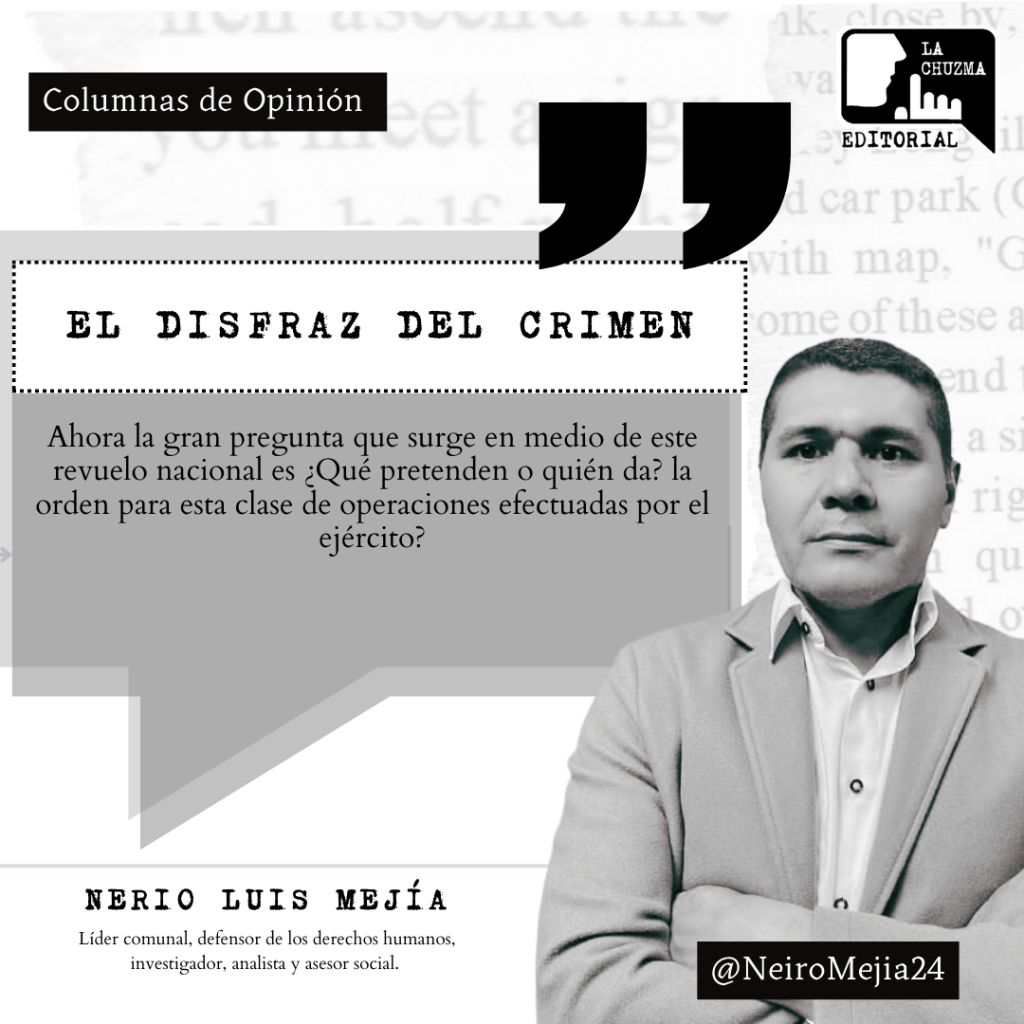 EL DISFRAZ DEL&nbsp;CRIMEN