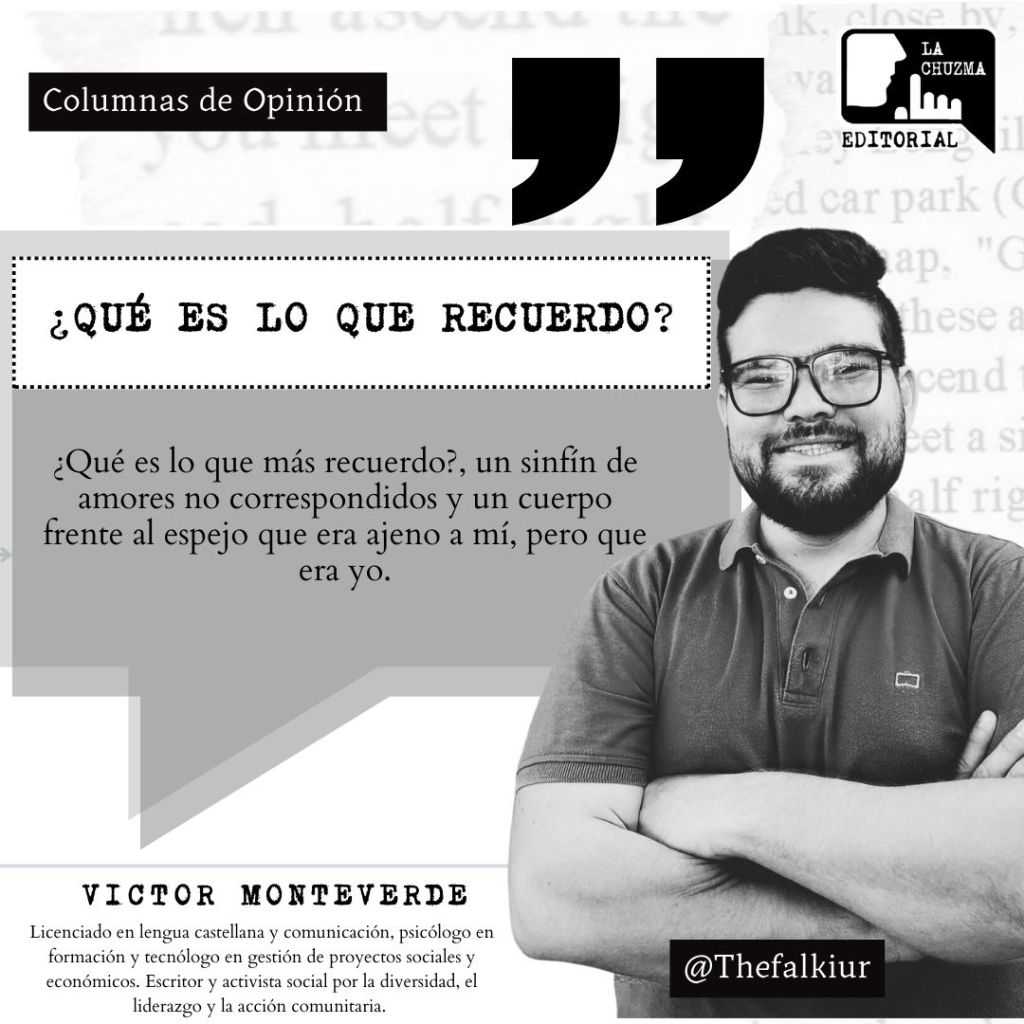 ¿QUÉ ES LO QUE&nbsp;RECUERDO?