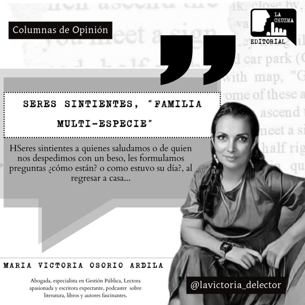 SERES SINTIENTES, “FAMILIA&nbsp;MULTI-ESPECIE”