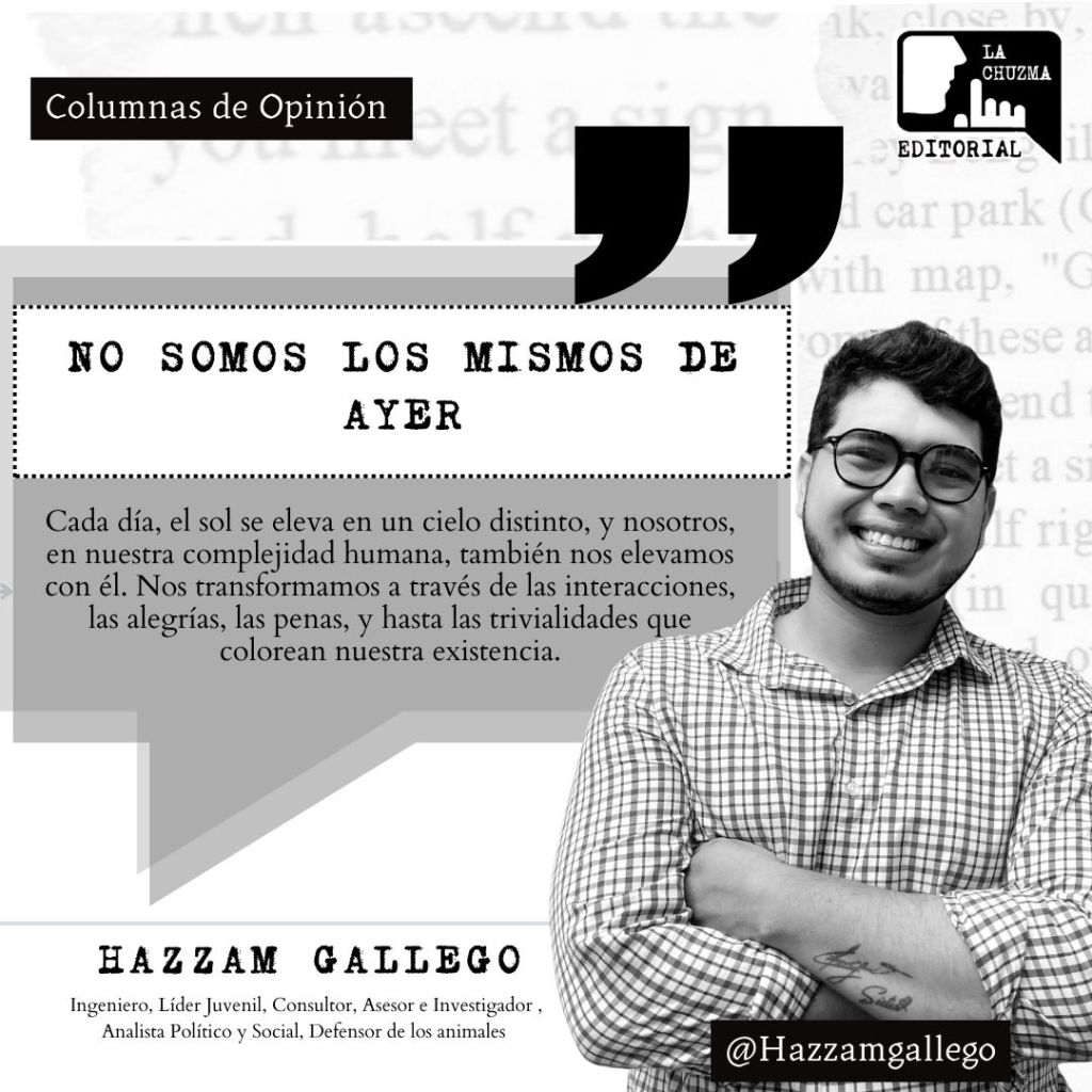 NO SOMOS LOS MISMOS DE&nbsp;AYER