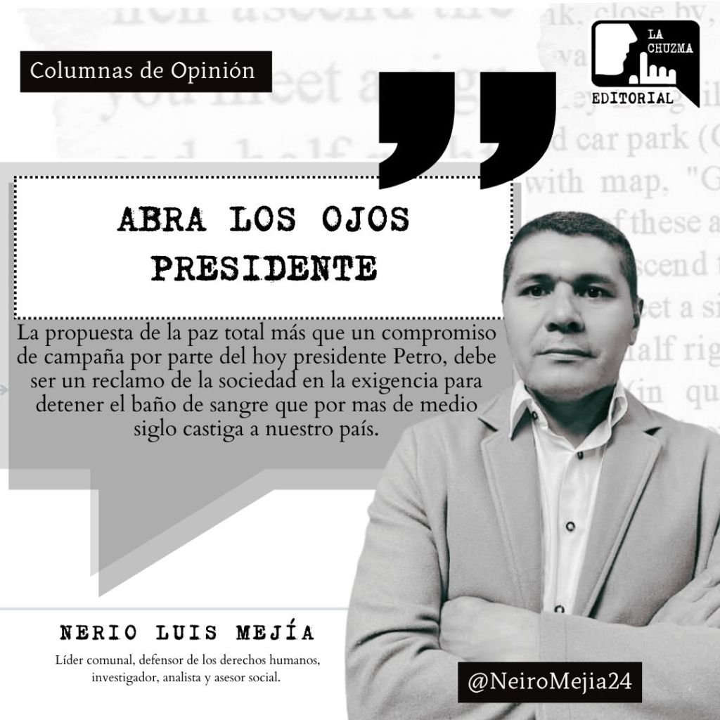 ABRA LOS OJOS&nbsp;PRESIDENTE