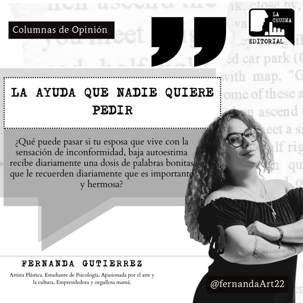 LA AYUDA QUE NADIE QUIERE&nbsp;PEDIR