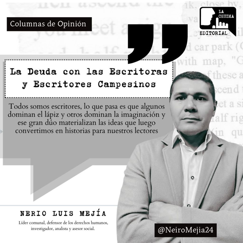 La Deuda con las Escritoras y Escritores&nbsp;Campesinos