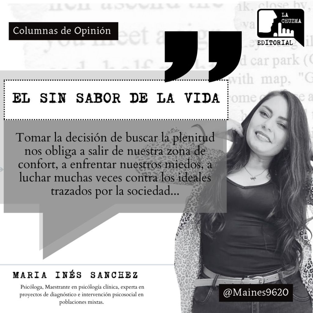 EL SIN SABOR DE LA&nbsp;VIDA