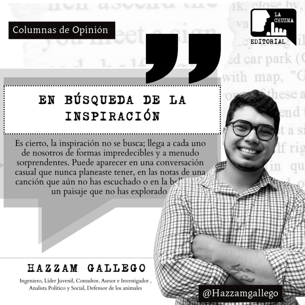 EN BÚSQUEDA DE LA&nbsp;INSPIRACIÓN