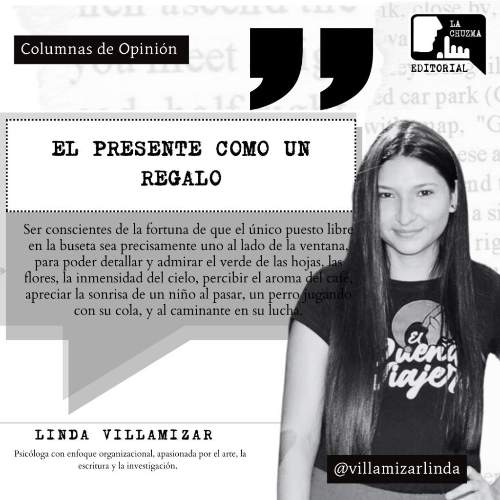 EL PRESENTE COMO UN&nbsp;REGALO