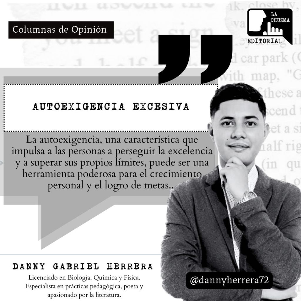 AUTOEXIGENCIA EXCESIVA