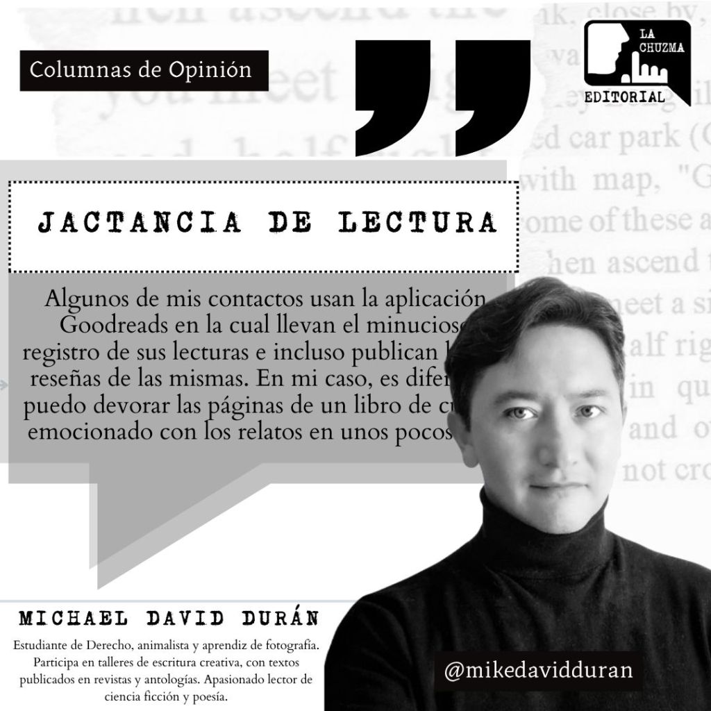 JACTANCIA DE LECTURA