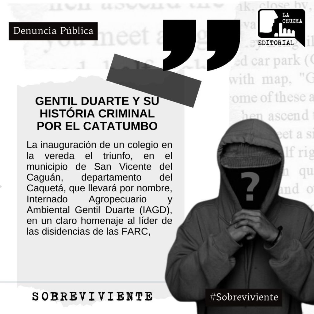 GENTIL DUARTE Y SU HISTORIA CRIMINAL POR EL&nbsp;CATATUMBO