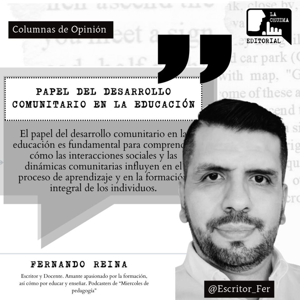 PAPEL DEL DESARROLLO COMUNITARIO EN LA&nbsp;EDUCACIÓN