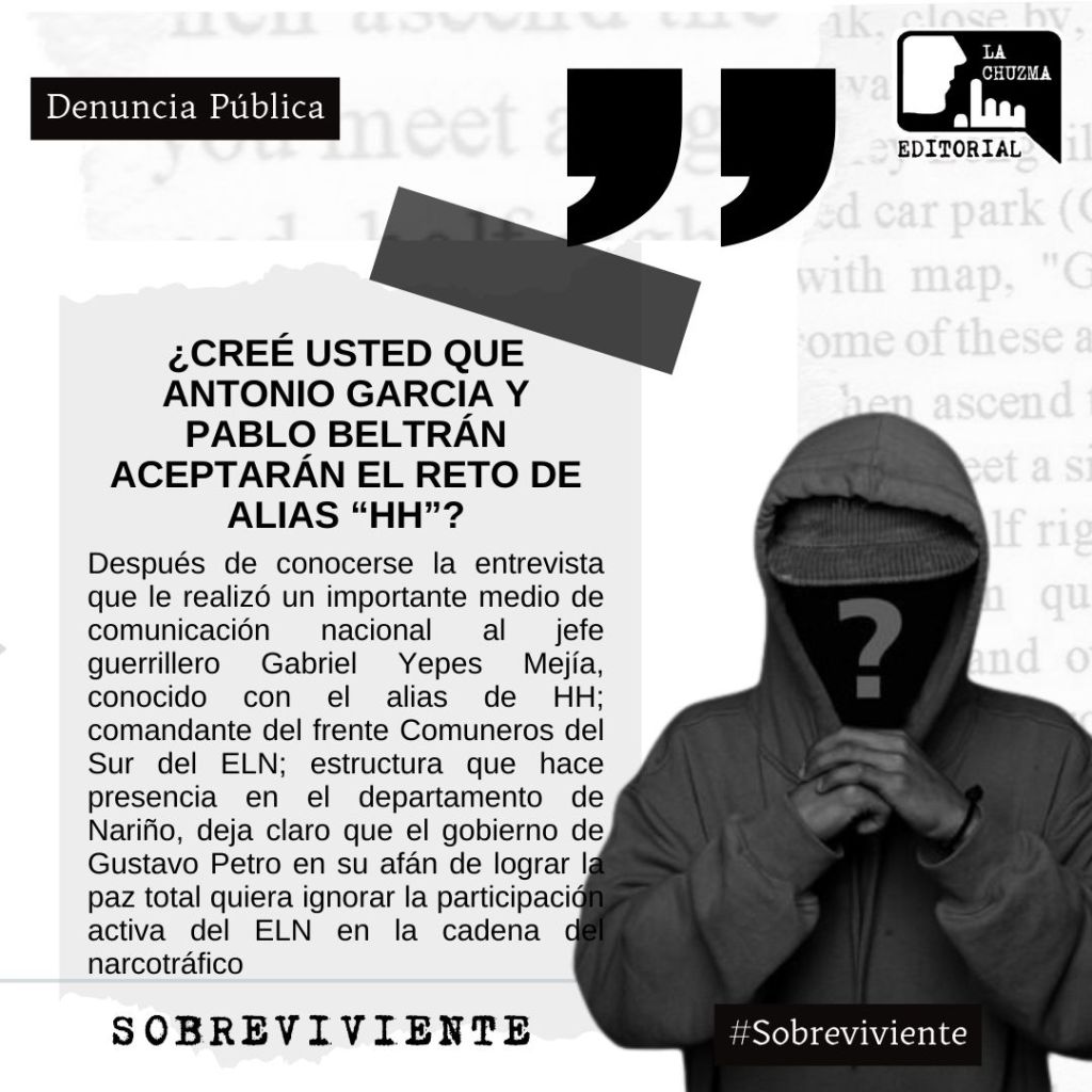 ¿CREÉ USTED QUE ANTONIO GARCIA Y PABLO BELTRÁN ACEPTARÁN EL RETO DE ALIAS&nbsp;«HH»?