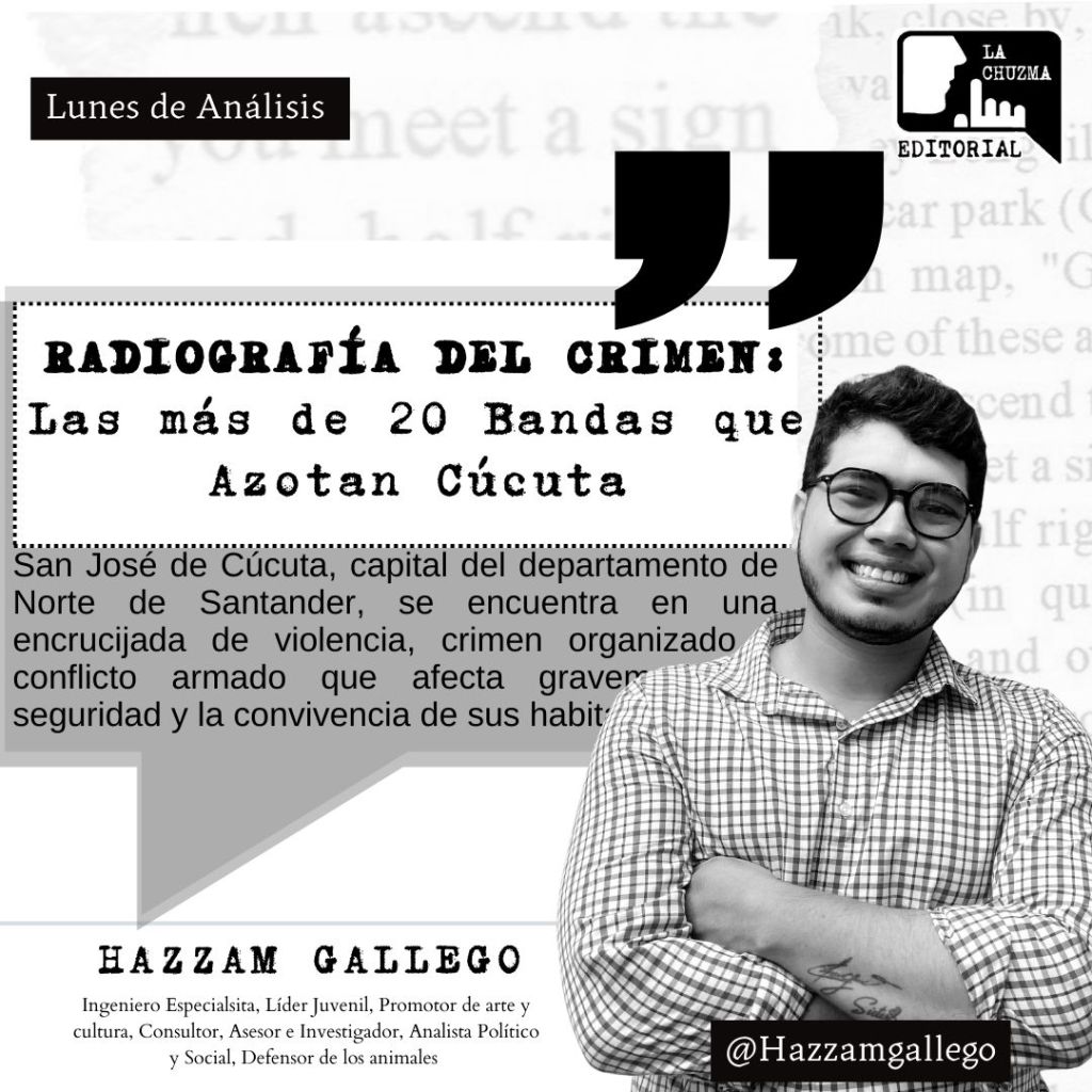 RADIOGRAFÍA DEL CRIMEN: Las más de 20 Bandas que Azotan&nbsp;Cúcuta