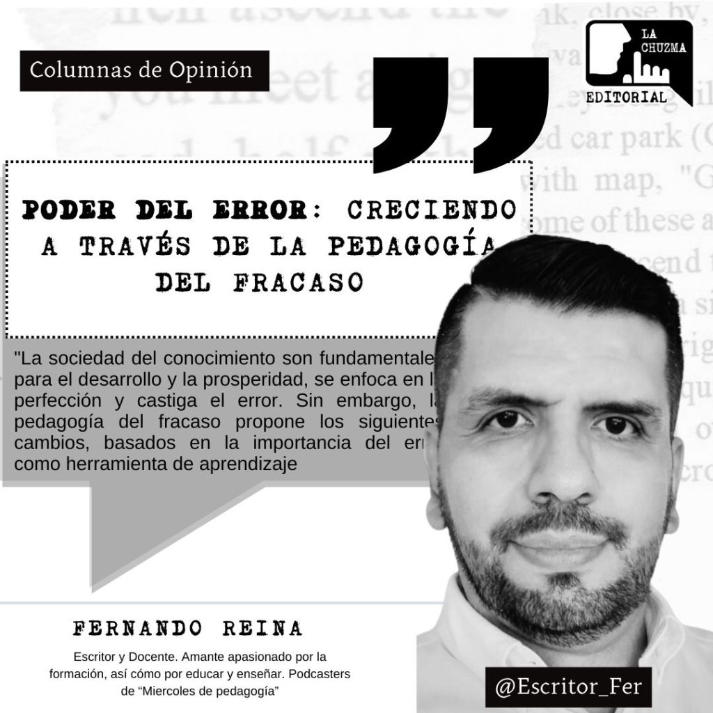 PODER DEL ERROR: CRECIENDO A TRAVÉS DE LA PEDAGOGÍA DEL FRACASO 