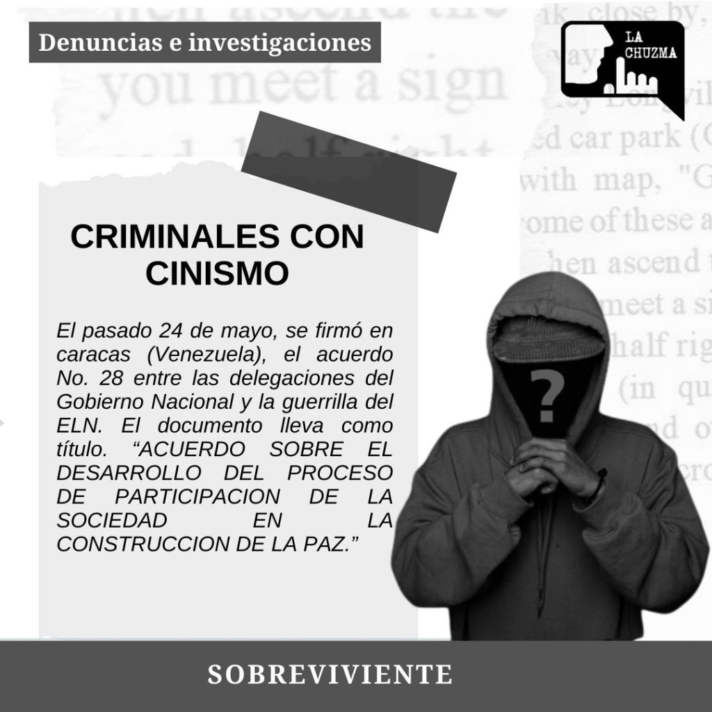 CRIMINALES CON CINISMO