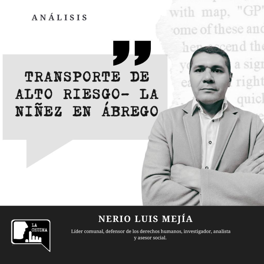 TRANSPORTE DE ALTO RIESGO- La niñez en&nbsp;Ábrego