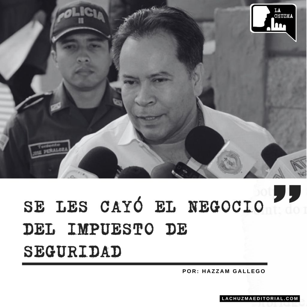 SE LES CAYÓ EL NEGOCIO DEL IMPUESTO DE&nbsp;SEGURIDAD