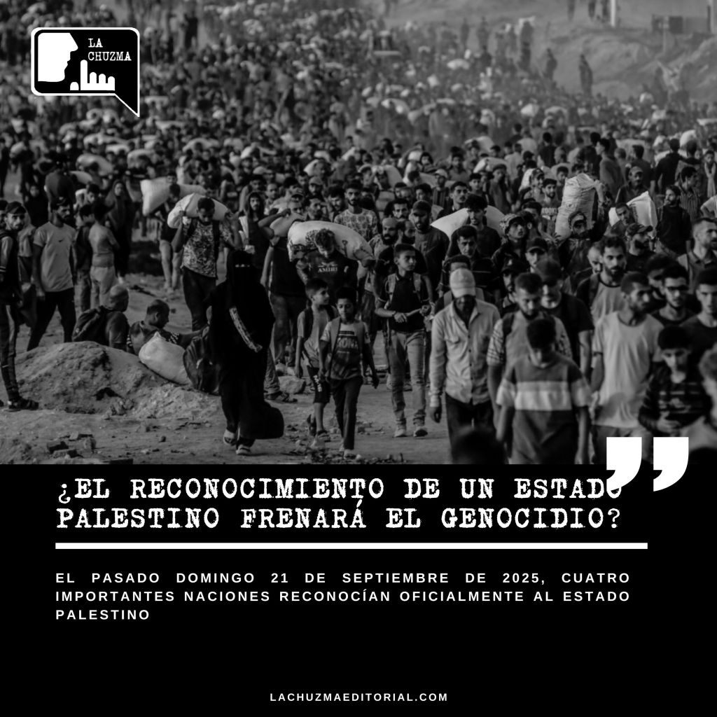 ¿EL RECONOCIMIENTO DE UN ESTADO PALESTINO FRENARÁ EL&nbsp;GENOCIDIO?