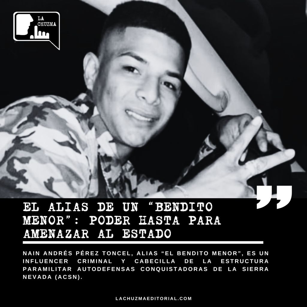 EL ALIAS DE UN “BENDITO MENOR”: PODER HASTA PARA AMENAZAR AL&nbsp;ESTADO